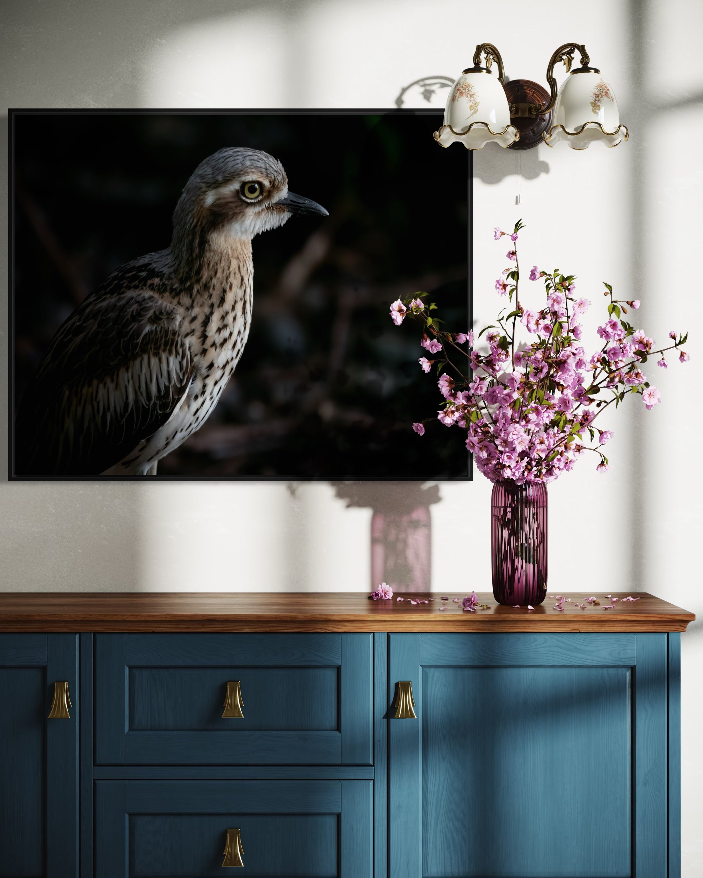 Bush Stone Curlew - Mounted